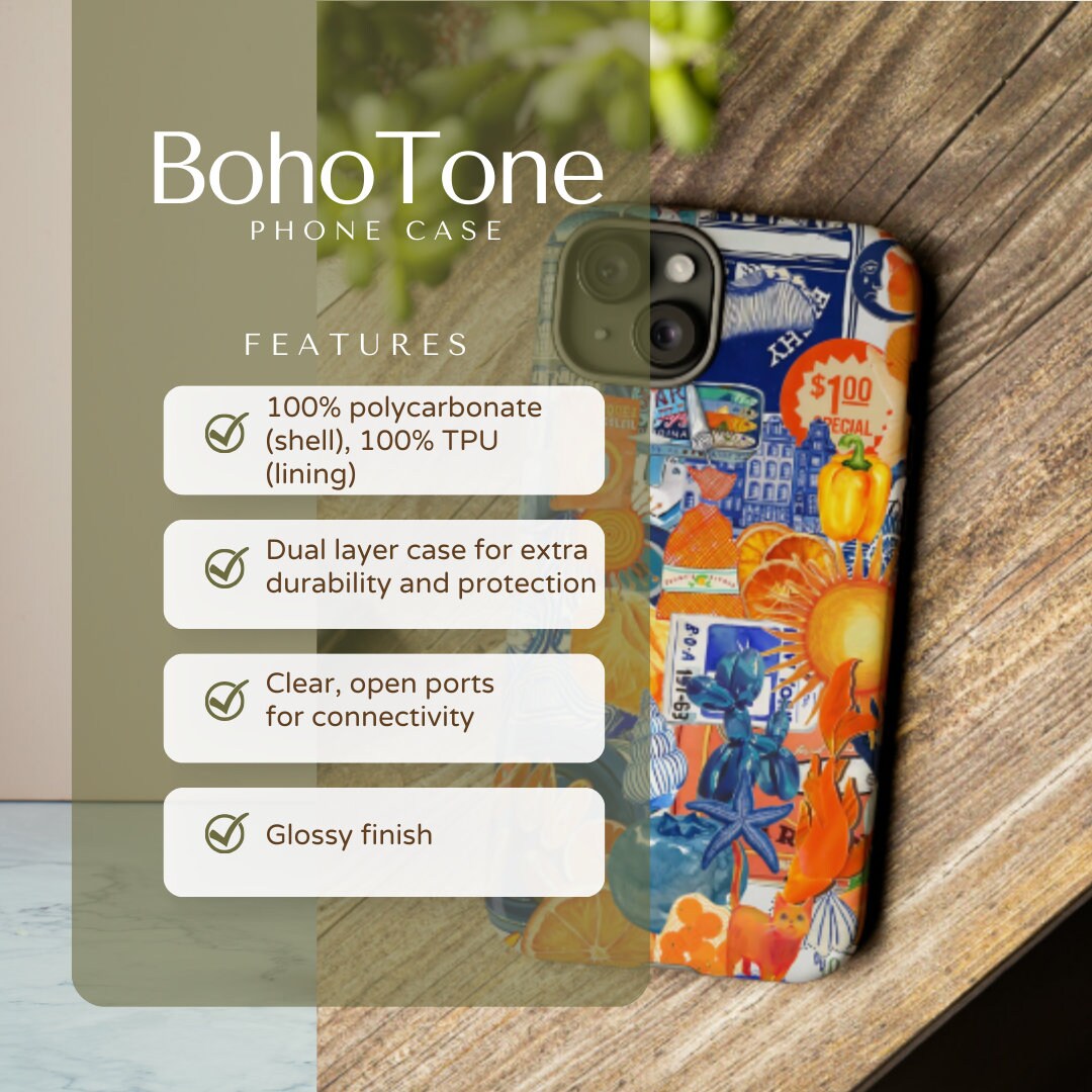 a phone case with a picture of a cat on it