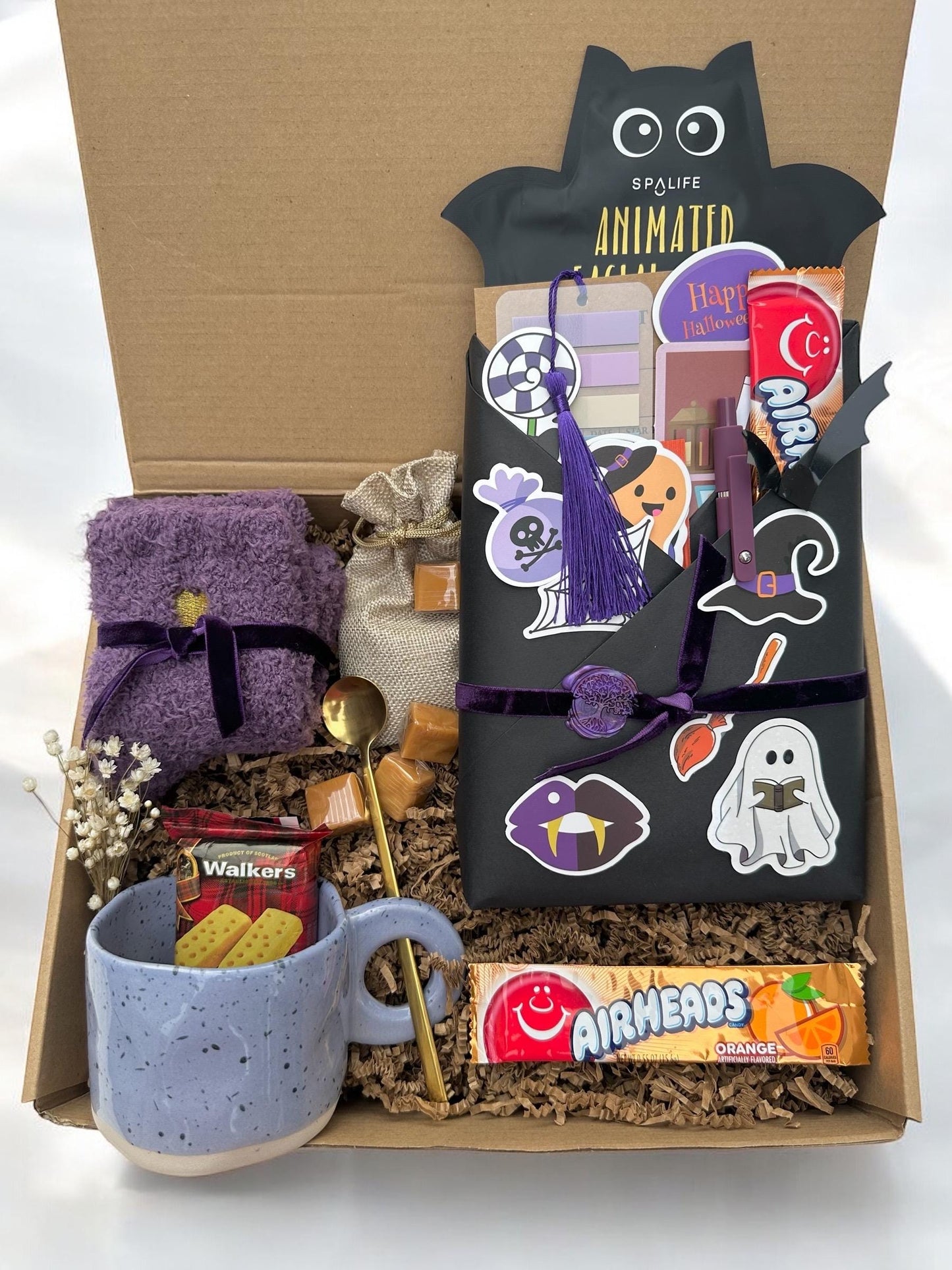 Halloween Blind Date with a Book Box Gift Box Mystery Gift for Book Lover Gift Book Gift Birthday Gift for Her Bookworm Gift