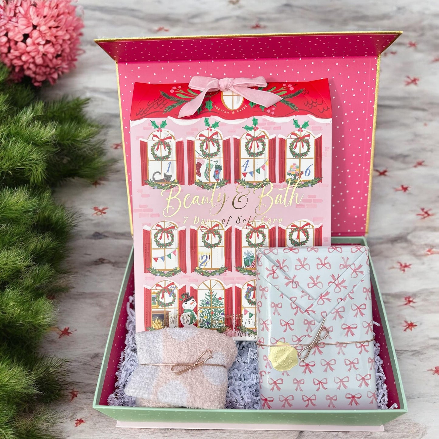 Christmas Blind Date with a Book Gift Holiday Advent Calendar Blind Date with a Book Gift Set Christmas Bookish Gift Bundle For Book Lover