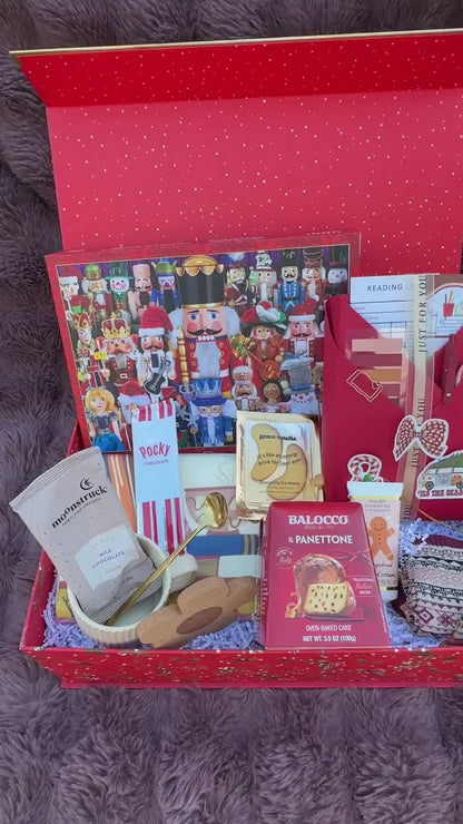 Christmas Blind Date With A Book Box With Puzzle Book Lover Club Bookish Personalized Gift For Book Lover Gift Bookworm Gift Box Accessories